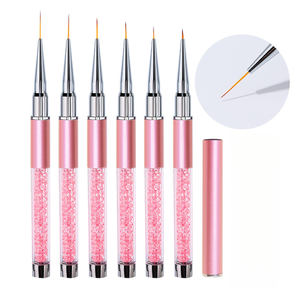 Detailing Brush Set - 1/6Pcs Nail Art Liner Brush Set