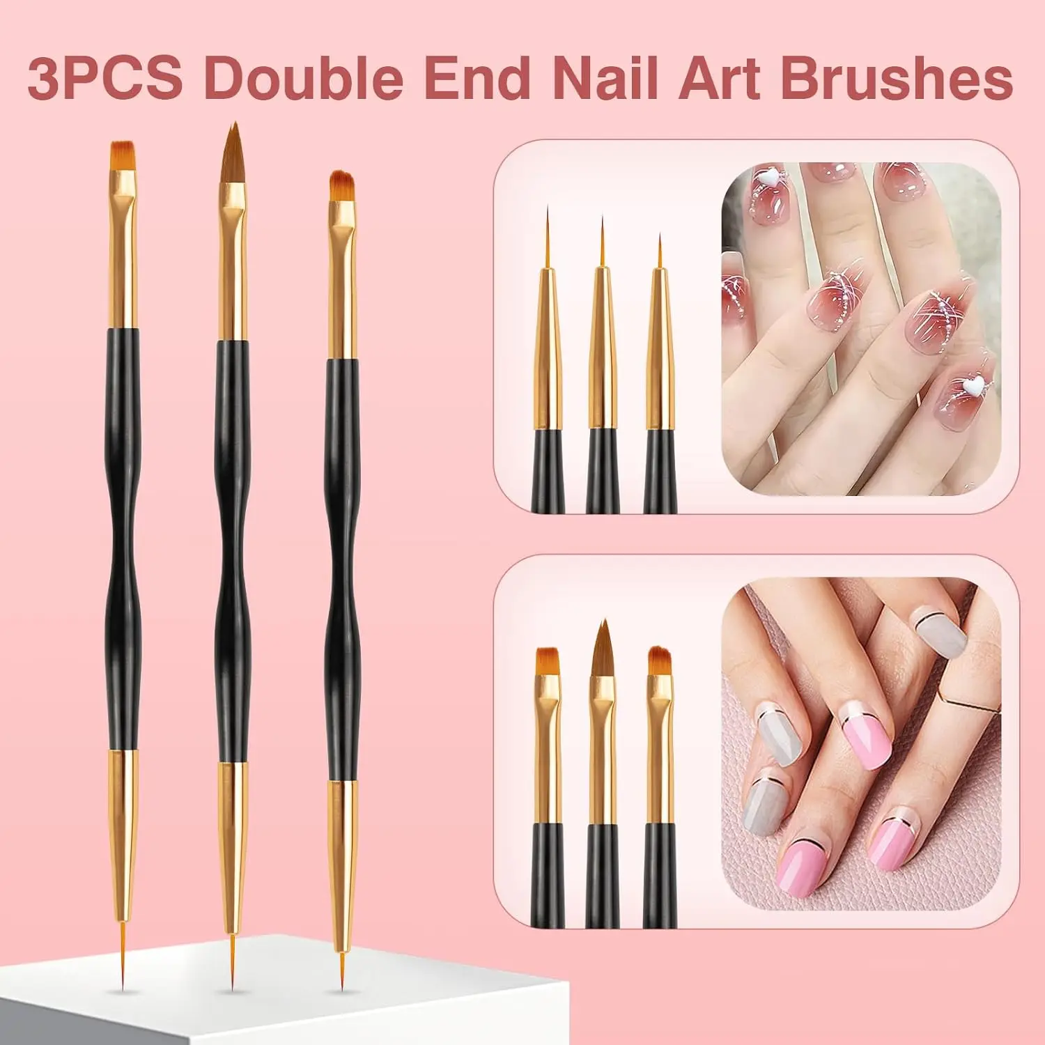 25-Piece Nail Brush Set – Fine - Detailing Brush Set review and price