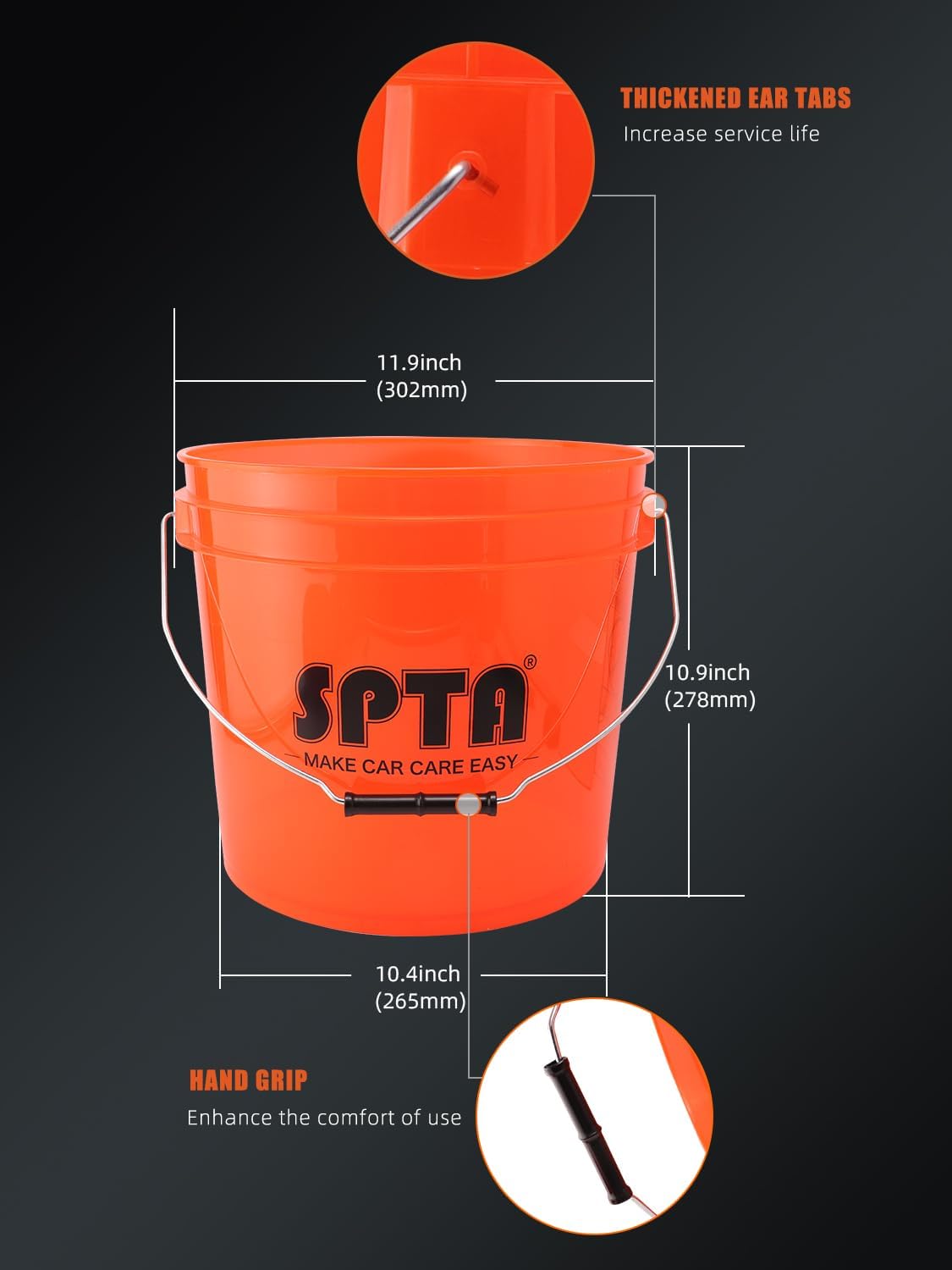 SPTA 31Pcs Car Wash 15L Bucket - Interior Detailing Kit review and price