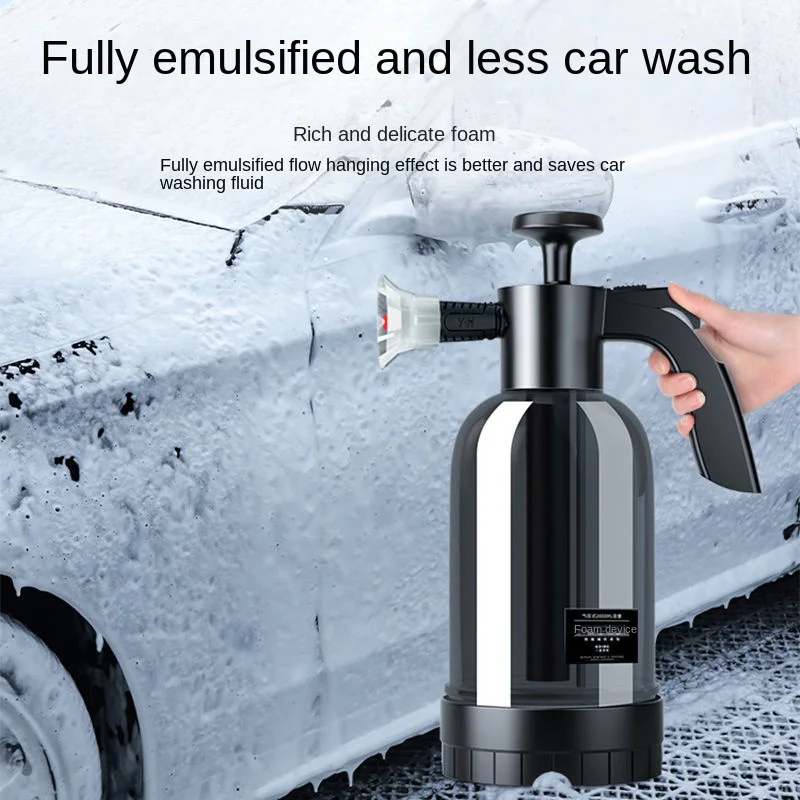 2L Hand Pump Foam Sprayer with - Foam Cannon Car Wash review and price