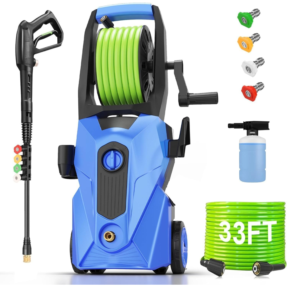 Upgraded Blue 5000PSI Pressure - Foam Cannon Car Wash review and price